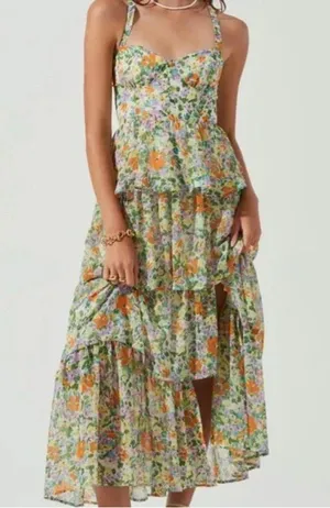 ASTR The Label Floral Dress Maxi thumbnail 1