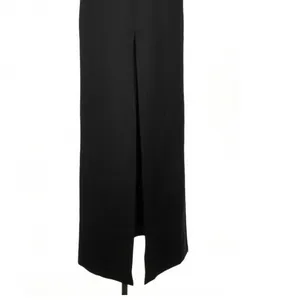 Marciano Black Choker Neck Belted Maxi Dress Small Dark Feminine Quiet Luxury thumbnail 4