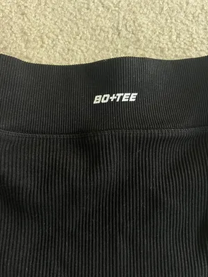 Bo+Tee Black Biker Shorts thumbnail 3