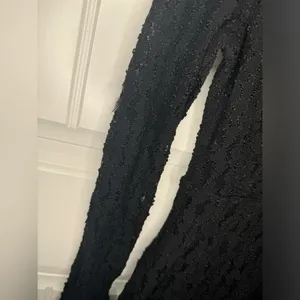 Free People Teen Witch Black Lace Dress thumbnail 6