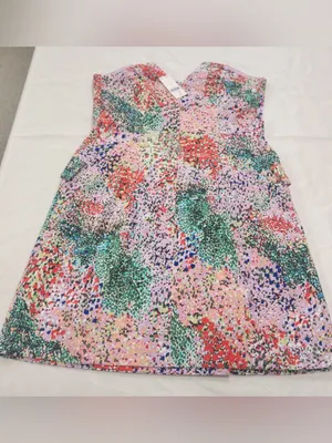 Maeve Strapless Multicolor Confetti-Print Mini Dress thumbnail 8