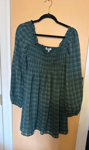 Shop Zoco plaid dress thumbnail 1