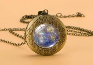 Planet Mercury Photo Locket Necklace. New thumbnail 1