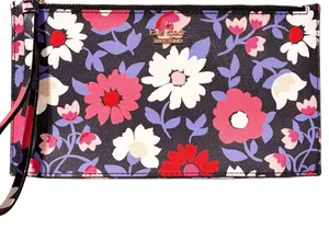 Kate Spade Cameron Street Daisy Leila Wristlet Floral Multi Wristlet thumbnail 1