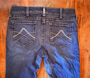 Ariat Jeans Bootcut Women’s Mid-Rise straight 33S thumbnail 3