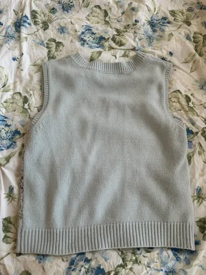 Sincerely Jules Blue Sweater Vest thumbnail 3