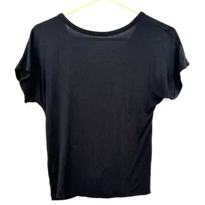 American Eagle‎ AEO size XS soft & sexy line short sleeve top shirt black thumbnail 2