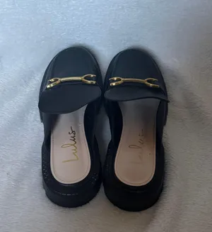 Lulus Jeano Black Lug Sole Slide-On Loafers thumbnail 4