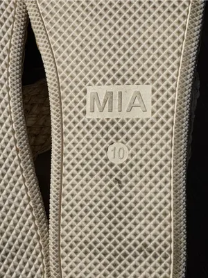 MIA Raffia Platform Slide Sandals Women’s Size 10 Tan Woven Summer thumbnail 8