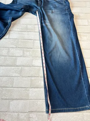 Halara Flex Wide Leg Blue Denim Jeans thumbnail 5