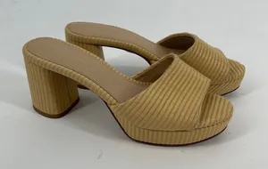 Veronica Beard DALI Woman's Woven Textured Platform Sandals‎ Size 7 Luxury thumbnail 1
