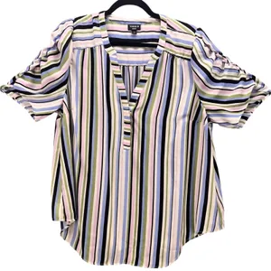 Torrid Harper‎ Popover Blouse 1X thumbnail 1
