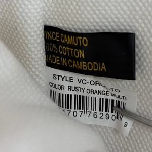 Vince Camuto Orla Tote Bag Rusty Orange Multi Tie Dye Canvas VC-ORLA-TO NEW thumbnail 5