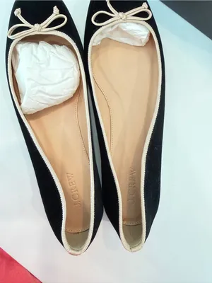 New J.Crew Lily Velvet Ballet Flats Sz 11 Black Preppy Classic J Crew Shoes thumbnail 4