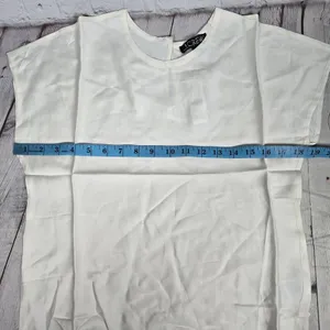 J.‎ Crew Drapey T-shirt top Ivory XS NWT thumbnail 6