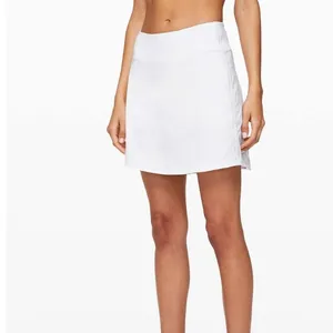 Lululemon Pace Rival 17in Tennis Skirt Womens 4 White Mid Rise Golf Running NWOT thumbnail 6