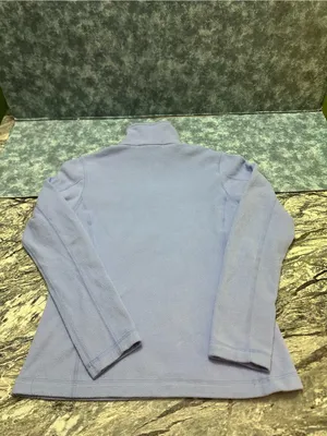 Patagonia Light Blue Women's Quarter-Zip Fleece Pullover XS thumbnail 8