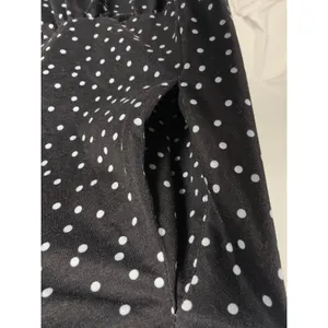 Women Unbranded Halter Dress Black White Polka Dot Size M thumbnail 3
