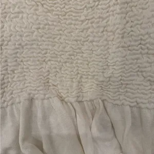 Free People Cream Textured Blouse thumbnail 5