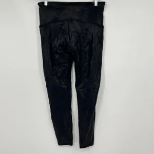 Spanx black leggings sleek & smoothing slimming basic neutral plus size 1X thumbnail 3