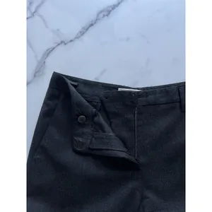 Prada Charcoal grey Wool Pants Italy Size 4 Minimalist quiet luxury trousers thumbnail 8