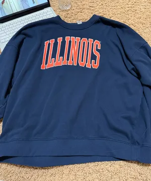 Illinois Crewneck Blue thumbnail 1