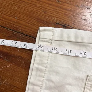 Universal Thread High Waist Cargo Pants Women's W Ivory Heavy Reinforced Gorp thumbnail 6