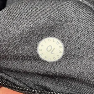 Lululemon Leggings Womens 10 Black Capri Drawstring Side Pocket Running Yoga Gym thumbnail 8