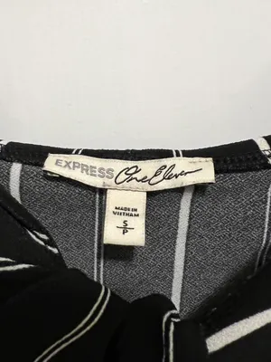 Black and White Stripe Top and Skirt thumbnail 8