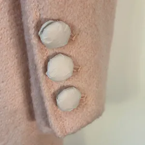 Jessica Simpson Womens Blush Pink Wool Blend Double Breasted Pea Coat JOFMH765 L thumbnail 10