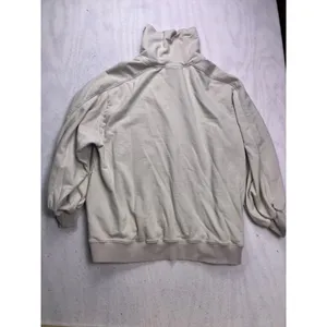 LIT Sweatshirt Women‎ Large Beige Turtleneck Long Sleeve Pullover Cozy Comfort thumbnail 10