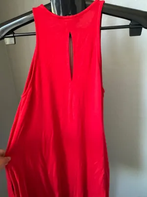 Lulus Tupelo Honey RedSleeveless Mini Dress Size Small thumbnail 4