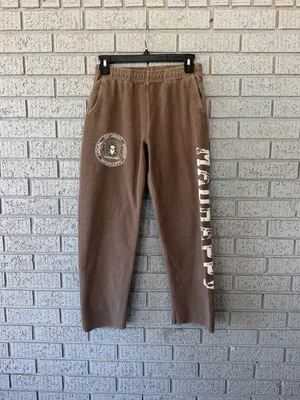 Madhappy Wide Leg Terry Sweatpants Local Optimist Group Brown Size XS thumbnail 2