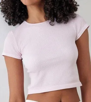 New Without Tags Lilac Baby Tee thumbnail 1
