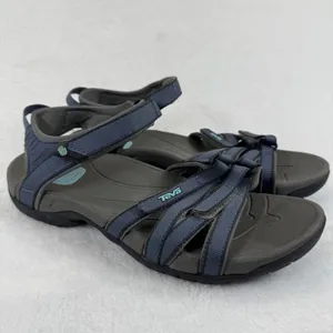 Womens Teva Hiking Sandals Blue Strappy Athletic Outdoor‎ Shoes Size 10 thumbnail 4