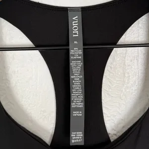 Vuori Halo Racerback Midi Dress Black Size XL thumbnail 4