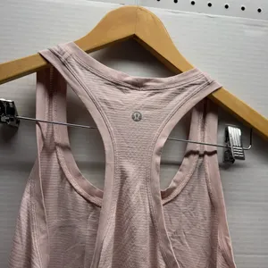 Lululemon Pink Lululemon Swiftly Tank Top Waist Length thumbnail 3
