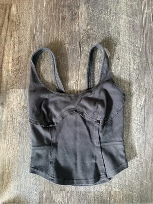 UGG Charcoal Grey Lennox Tank Top thumbnail 2