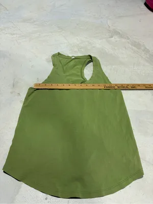 Lululemon Green Racerback Tank Top thumbnail 6