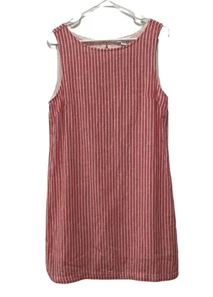 Beachlunchlounge Striped Sleeveless Shift Dress thumbnail 2