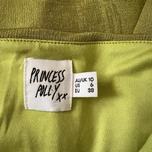 Princess Polly Zamia Cutout Mini Dress Chartreuse Green Halter Bodycon US Size 6 thumbnail 6