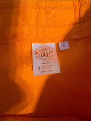 Original Rotalty Orange Maxi Skirt with Fringe Hem thumbnail 2