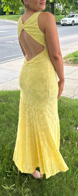 Hello Molly Maxi Dress Yellow thumbnail 1
