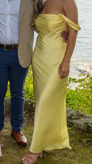 Yellow Maxi Dress Princess Polly thumbnail 5