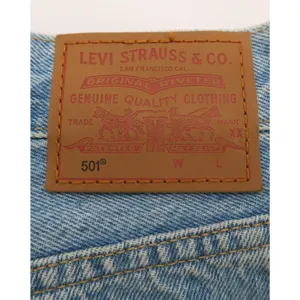 Levis Premium 501 Cut Off Denim Shorts Light Wash‎ Blue W33 56327-0086 thumbnail 7