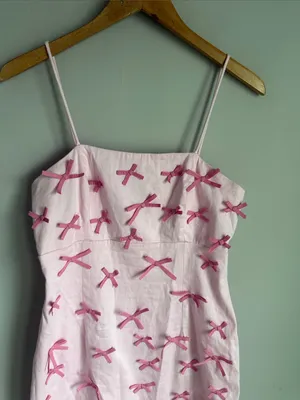 Anthropologie The Brynne 3D Spaghetti-Strap Dress 6 thumbnail 5