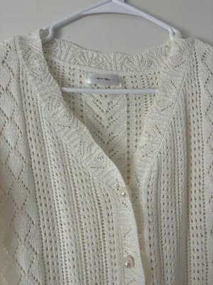 Crochet Blouse White thumbnail 2