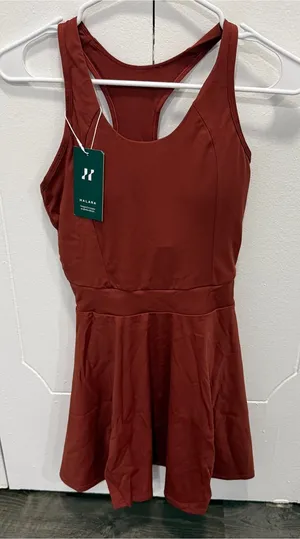 NWT Halara Red Activewear Dress thumbnail 1