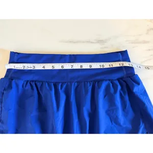 Fabletics Womens Royal Blue High Waisted Running Athletic‎ Shorts with Pockets thumbnail 4