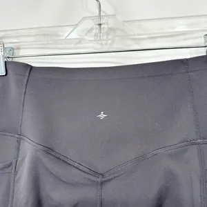 Halara Medium Leggings High Waisted Gray Side Pockets 7/8 Solid‎ Athleisure 1532 thumbnail 5